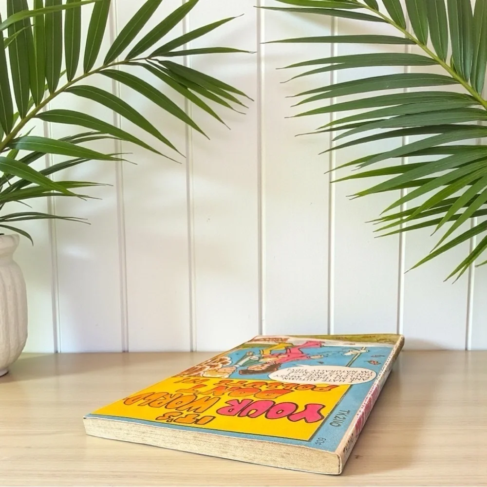 Vintage 1971 Scholastic Book Services – It’s Your World, Don’t Pollute It!